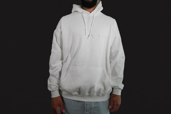 Sweat à Capuche White Style and Feeling